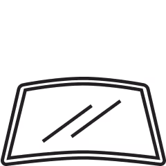 For glass, ceramic & painted surfaces icon