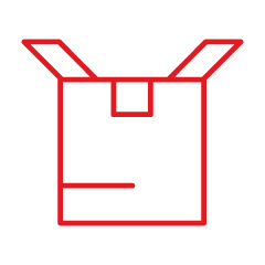Consumer icon red